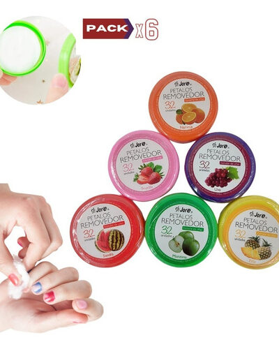 Petalos Quita Esmalte Pack 6