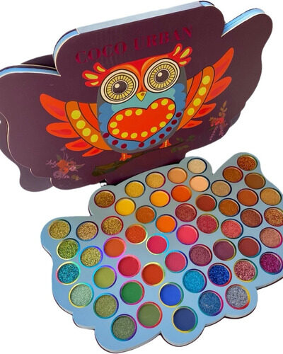 Paleta de Sombras para Ojos Buho Maquillaje Profesional