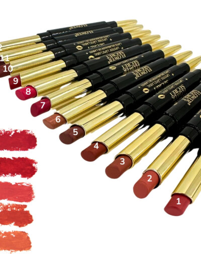 Lápiz Labial Con Delineador De Labios Doble Punta