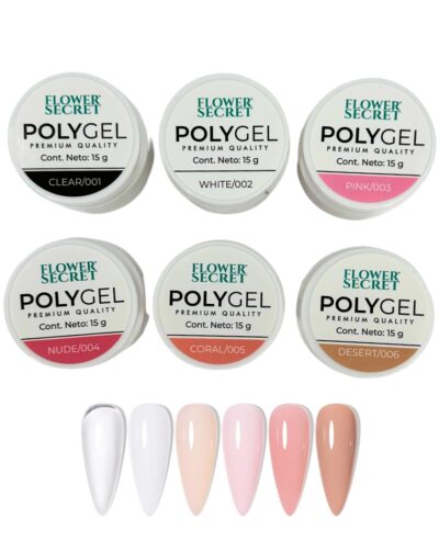 Pack Polygel Para Esculpido De Uñas Profesional