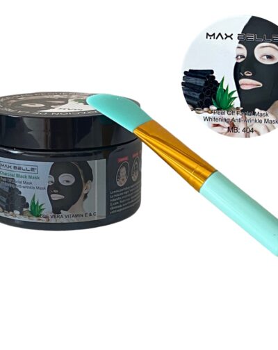 Mascarilla Peel Off Carbon Activado Vitamina C y E con Aplicador