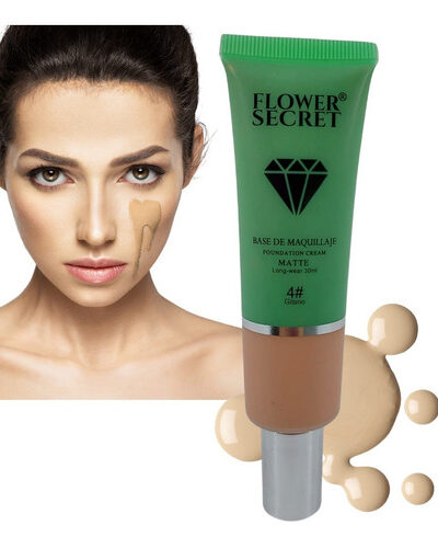 Maquillaje Base Liquida Matte Foundation Cobertura Media