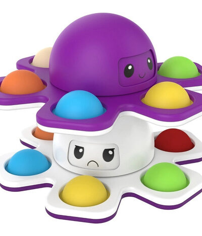 Juguete Sensorial Antiestres Spinner Para Niños Pop It