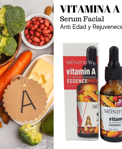 Serum Facial Anti Oxidante Con Vitamina A Y Aceite De Coco