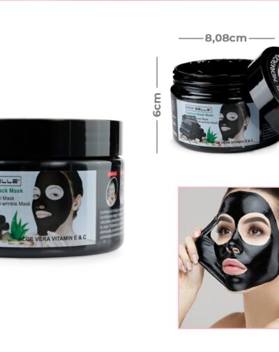 Mascarilla Peel Off Extrae Puntos Negros Con Vitamina C Y E