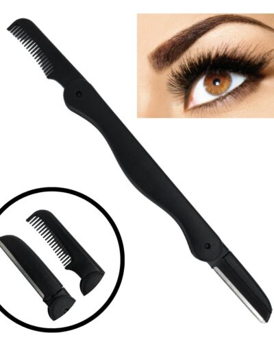 Perfilador De Cejas Navaja + Peine