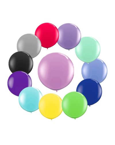 Globo Grande Cromado Piñata Decoración Arco Fiesta 90cm