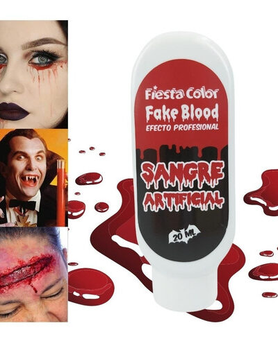 Sangre Artificial Para Maquillaje Rostro Y Cuerpo Halloween