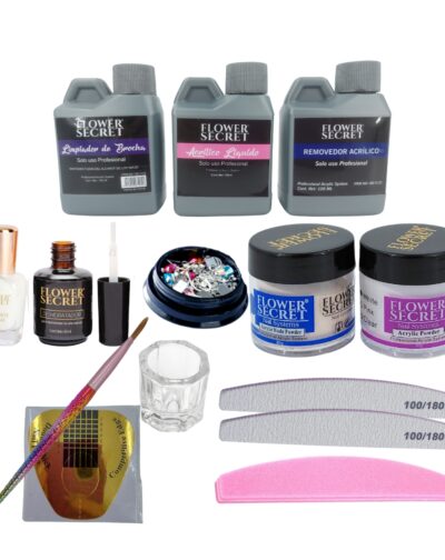 Kit Basico Para Uñas Acrílicas Con Deshidratador