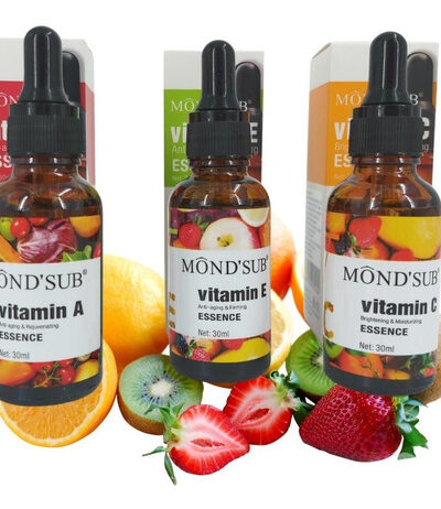 Pack Serum Facial Anti Arrugas Con Vitaminas A, C Y E