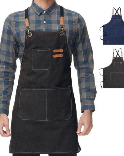 Pechera Parrillera Delantal de Cocina Tamaño Ajustable