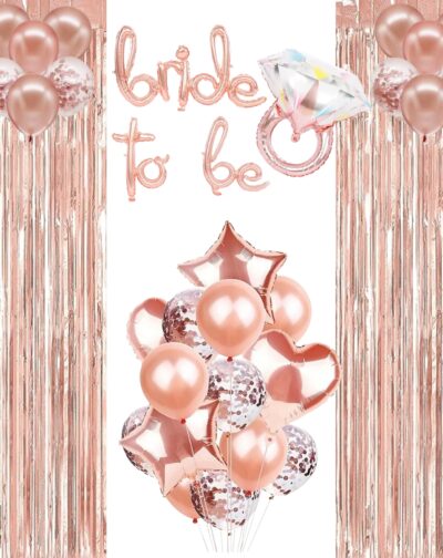 Decoración Fiesta Despedida Soltera Cotillón Globos Cortina