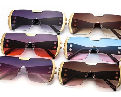 Anteojos De Moda Gafas Para Sol Unisex Colores Degradados