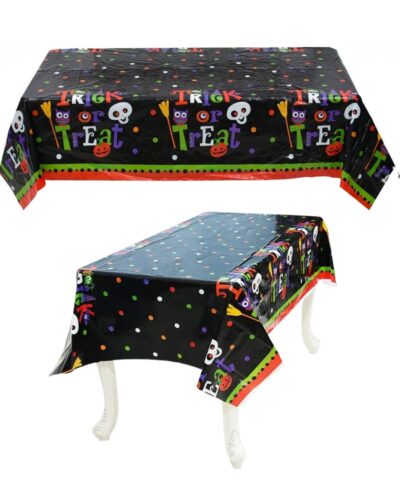 Mantel Decoración Halloween Mesa Rectangular Grande 137x274