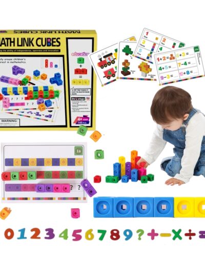 Bloques 146 pcs Multiencajes Educativos Matemáticos Aprende Números