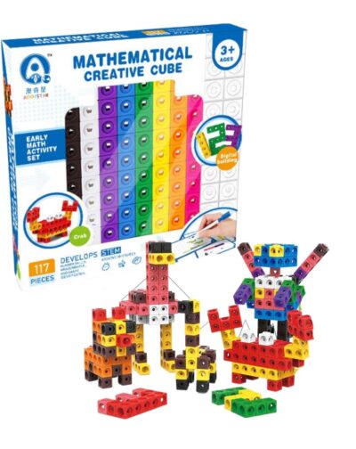 Juego Infantil Numberblock 117 pcs Cubos Matemáticas Educativo Bloques
