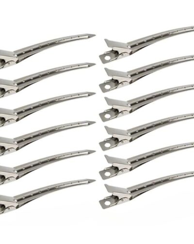 Pack 12 Horquillas Grandes Resistente Peluquería Barberia