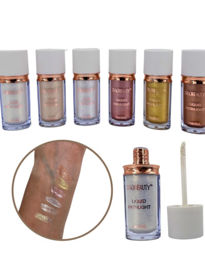 Set Iluminadores Líquidos Rostro Y Cuerpo Brillo Intenso