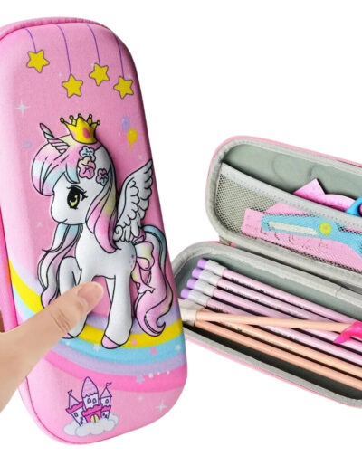 Cartuchera Escolar Estuche Organizador de Lápices Espacioso