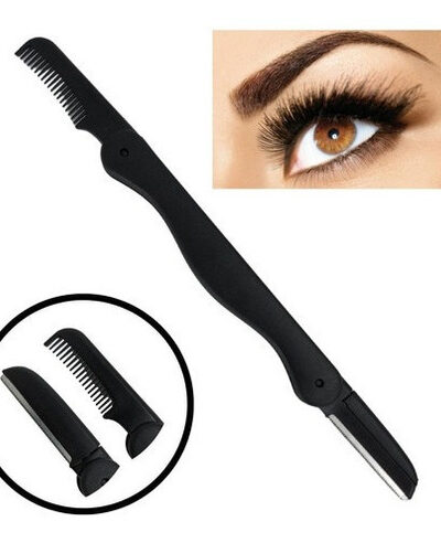 Pack 6 Perfilador De Cejas Navaja Peine