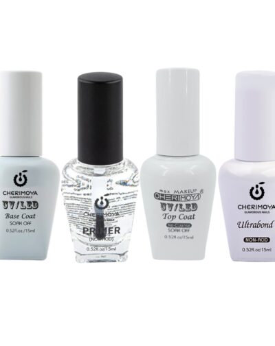 Base Top Coat Ultrabond +Primer Cherimoya 15 ML Kit 4
